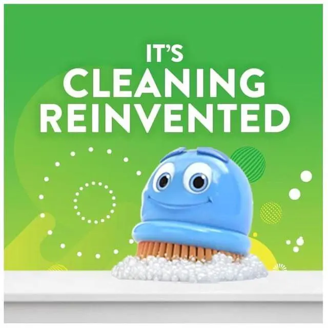 Alt view image 5 of 6 - Scrubbing Bubbles Fresh Gel Toilet Cleaning Stamp, Floral Fusion Scent, Toilet Bowl OdorFreshener Dispenser with 6 Gel Stamps, 1.34 oz