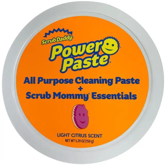 Alt view image 2 of 6 - Scrub Daddy PowerPaste AllPurpose Cleaning Kit, Citrus Scent, MultiSurface Cleaner Paste with Scrub Mommy Sponge, 5.29 oz