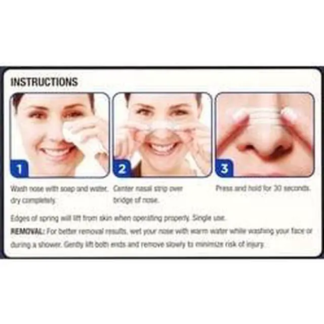Alt view image 3 of 4 - Equate Extra Strength Clear Nasal Strips, 26 Count, SmartFlex Technology, Instant Relief for Nasal Congestion & Snoring, Compare to Breathe Right Extra Strength