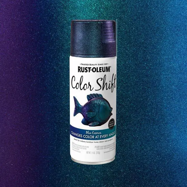 Main image of Rust-Oleum Color Shift Spray Paint Blue Cosmos, 11 oz, 372479