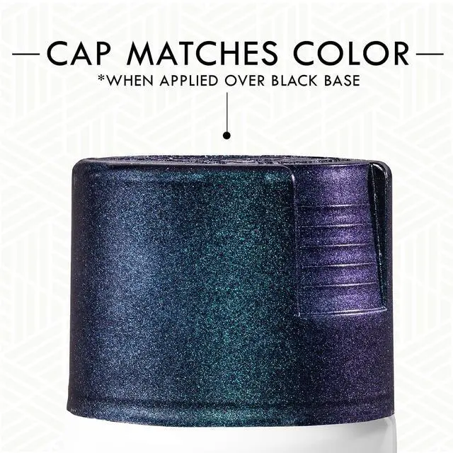 Alt view image 3 of 6 - Rust-Oleum Color Shift Spray Paint Blue Cosmos, 11 oz, 372479