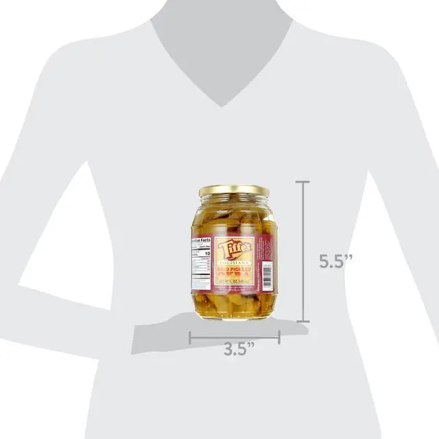 Alt view image 3 of 6 - Louisiana Mild Pickled Okra by Tiffe'S