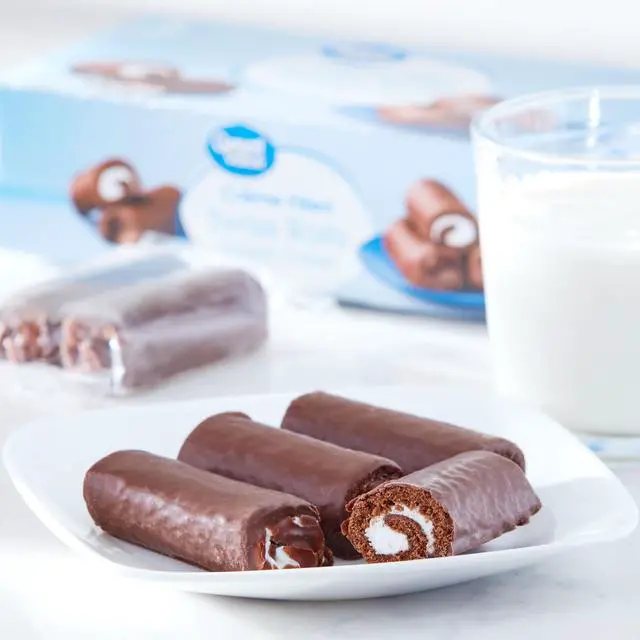 Alt view image 6 of 6 - Great Value Creme Filled Swiss Rolls Snack Cakes 13 oz 6 Count 3 Pack