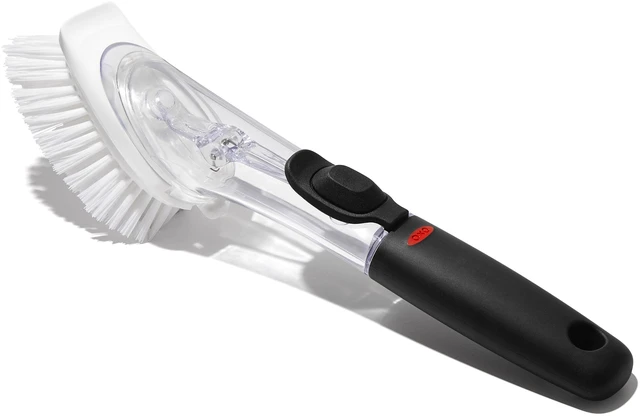 Alt view image 6 of 6 - OXO SoftWorks Soap Dispensing Dish Brush Lever