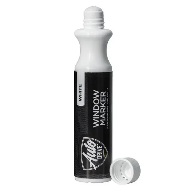 Alt view image 4 of 5 - Auto Drive White Automotive Window Marker, Weather-Resistant, Easy Cleanup