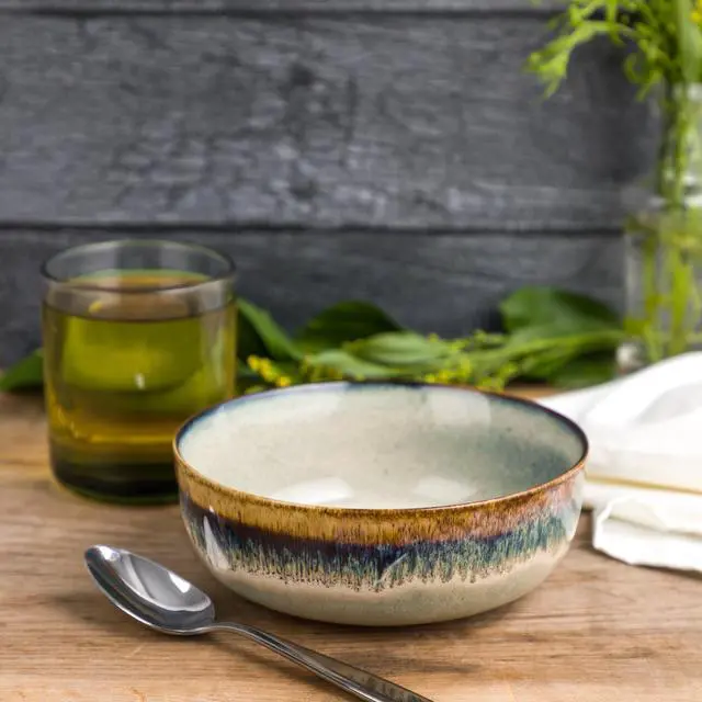 Alt view image 4 of 5 - Kayce Collection Yellowstone Ceramic Round Bowl