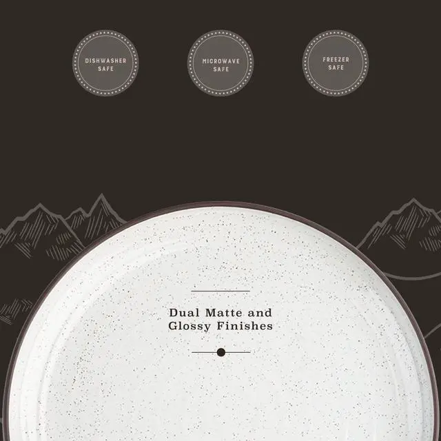Alt view image 2 of 6 - Yellowstone Beth Round Ceramic Bowl