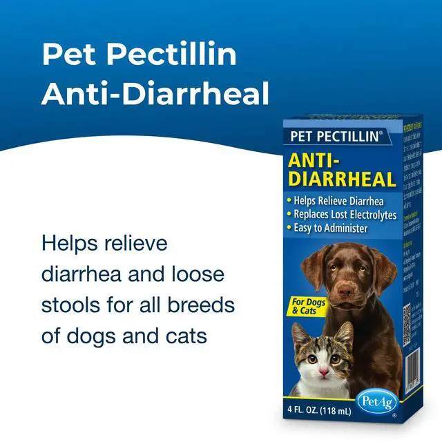 Alt view image 5 of 5 - Pet-Ag Pet Pectillin Anti-Diarrheal - 4 oz