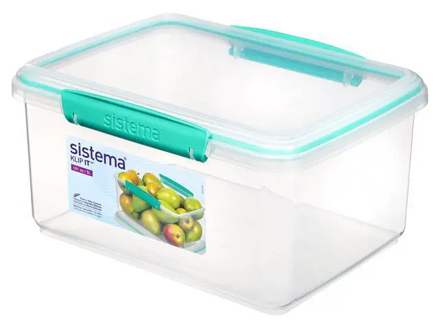 Alt view image 5 of 5 - Sistema Klip-It 3 L Rectangle Plastic Food Storage Container