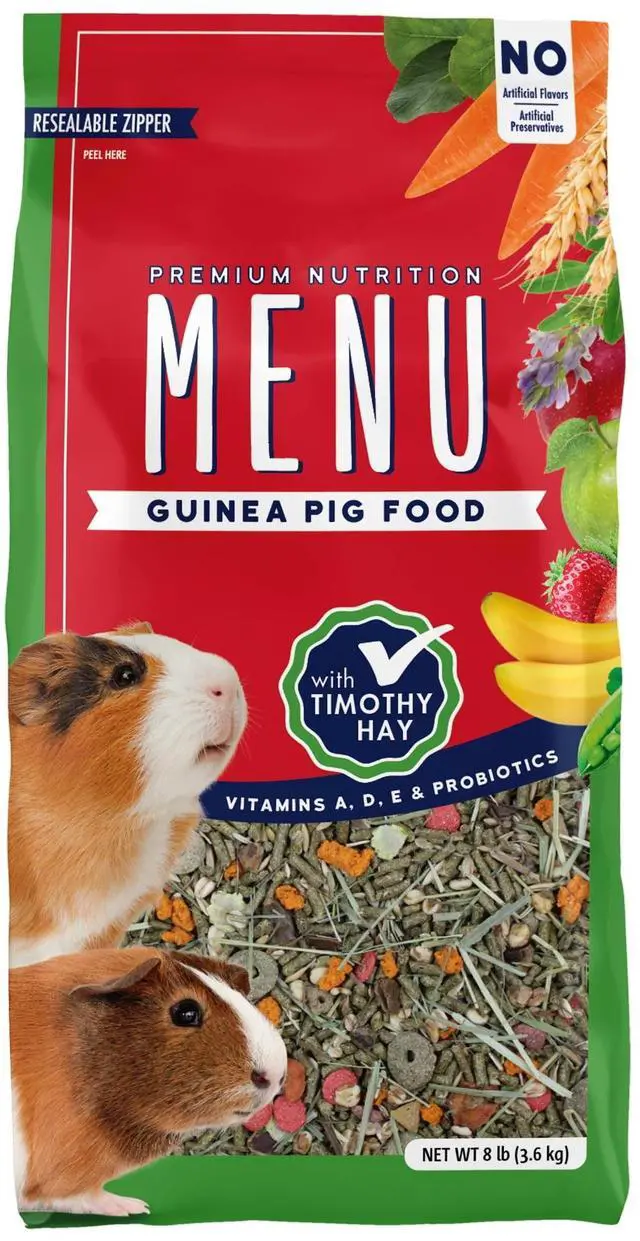 Main image of Vitakraft Menu Premium Guinea Pig Food, 8 lbs.