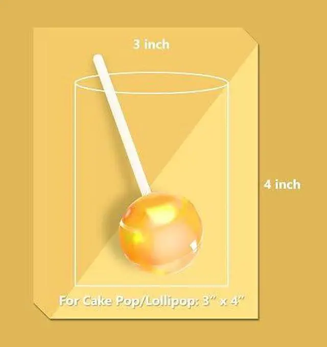 Alt view image 2 of 6 - XLSFPY 100Pcs Clear OPP Cellophane Treat Bags 3x4 Inch, Small Transparent Candy Favor Bags with 100 Colorful Metallic Twist Ties, FoodSafe Plastic Bags for Cake Pop, Lollipop, Cookie, Birthday, Weddi