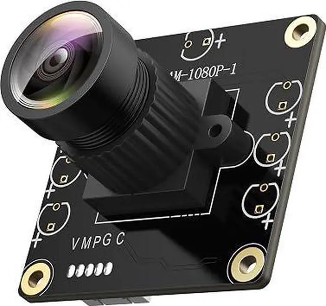 Main image of 130° Wide Angle 1080P USB UVC Camera, Plug & Play Industrial HD Webcam Module for Raspberry Pi Jetson Nano Multi-System Use