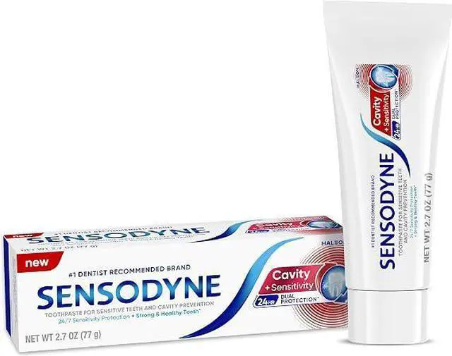 Main image of Sensodyne Sensitive Teeth Toothpaste, 2.7 oz Cavity Protection Fluoride Toothpaste, Mint Fresh