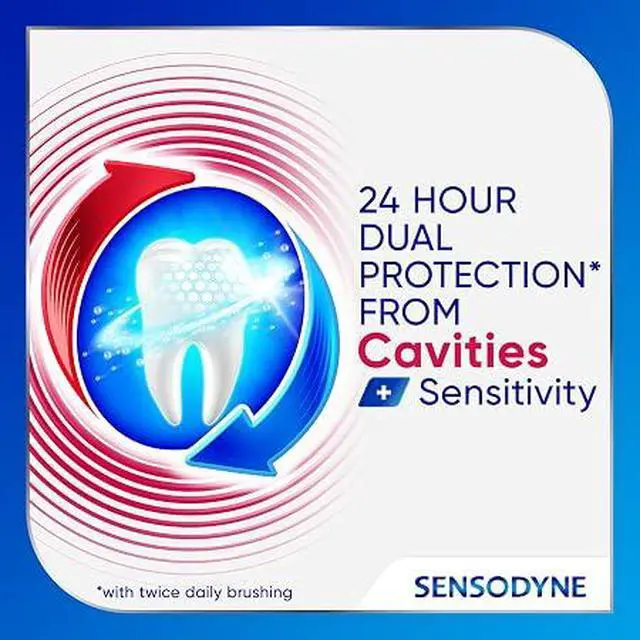 Alt view image 2 of 6 - Sensodyne Sensitive Teeth Toothpaste, 2.7 oz Cavity Protection Fluoride Toothpaste, Mint Fresh