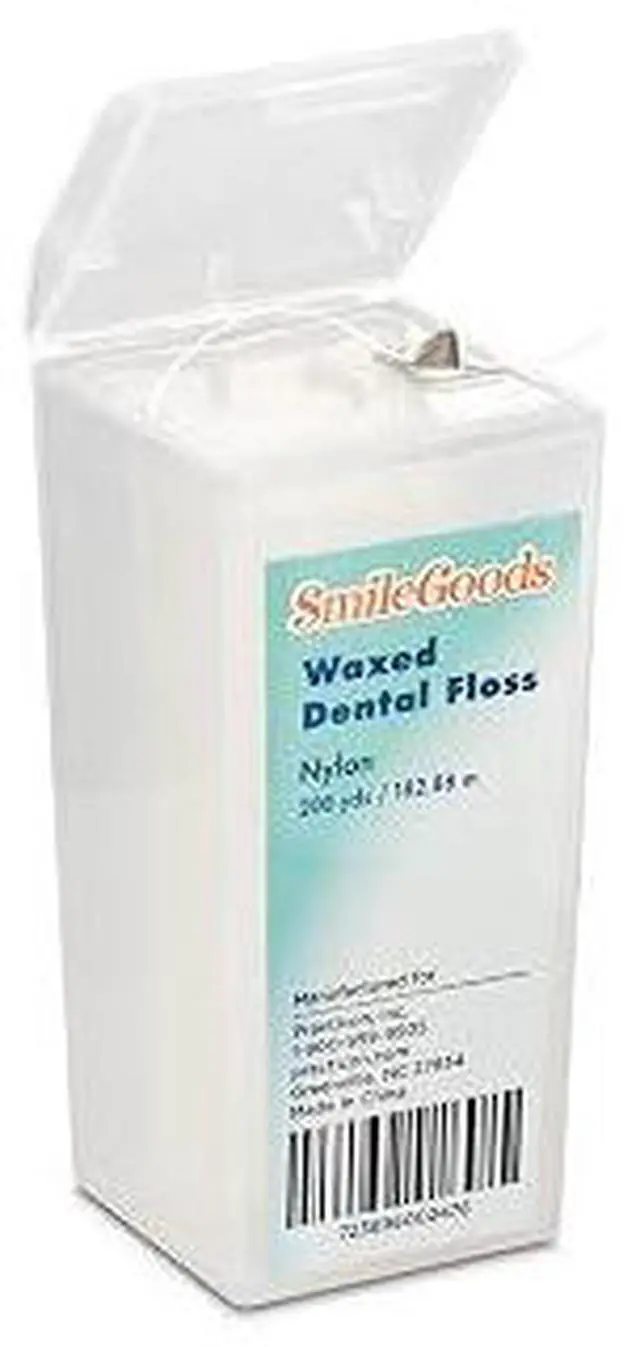 Main image of SmileGoods 200 Yard Unflavored Waxed Dental Floss Refill Spool