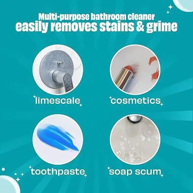 Alt view image 3 of 5 - Scrubbing Bubbles 32oz Bleach-Free Bathroom Cleaner, Fast-Acting Multipurpose Foam Spray