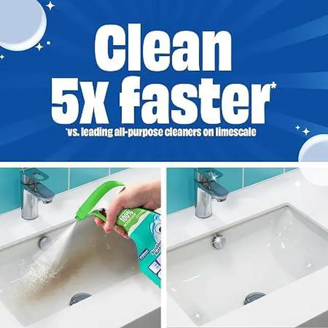 Alt view image 5 of 5 - Scrubbing Bubbles 32oz Bleach-Free Bathroom Cleaner, Fast-Acting Multipurpose Foam Spray