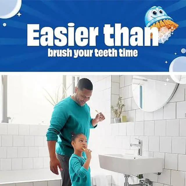 Alt view image 2 of 5 - Scrubbing Bubbles 32oz Bleach-Free Bathroom Cleaner, Fast-Acting Multipurpose Foam Spray