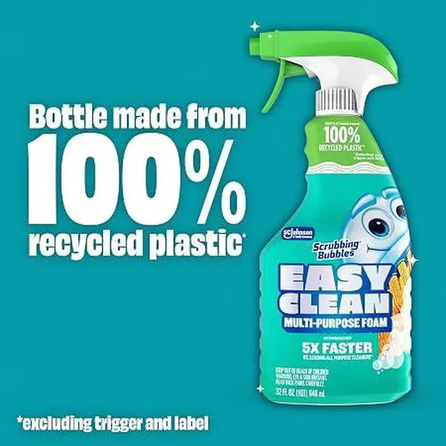 Alt view image 4 of 5 - Scrubbing Bubbles 32oz Bleach-Free Bathroom Cleaner, Fast-Acting Multipurpose Foam Spray