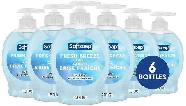 Main image of Softsoap Fresh Breeze Liquid Hand Soap, 7.5 Fl Oz (Pack of 6)