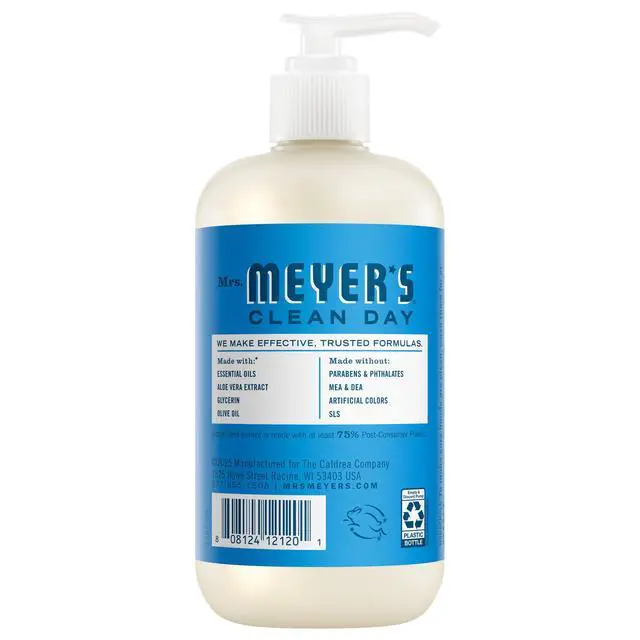 Alt view image 3 of 7 - Mrs. Meyer's Clean Day Hand Soap, Blueberry Scent, 12.5 Fl Oz Bottle