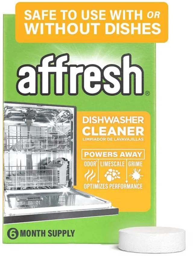 Main image of Affresh Dishwasher Cleaner Mess-Free Deep-Cleaning Tablet 6 Month Supply