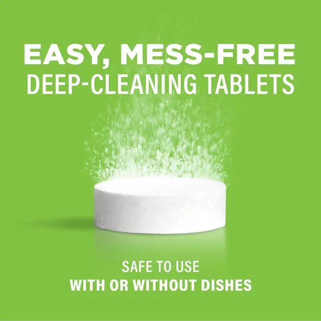 Alt view image 3 of 5 - Affresh Dishwasher Cleaner Mess-Free Deep-Cleaning Tablet 6 Month Supply