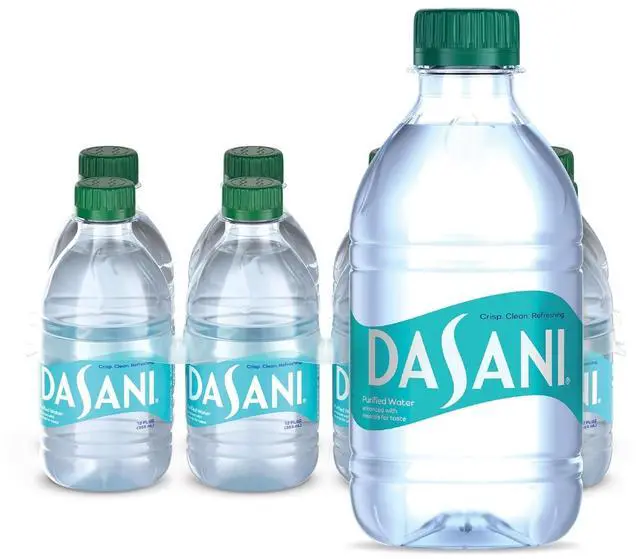 Main image of DASANI Purified Water with Minerals, 12 fl oz, 8-Pack