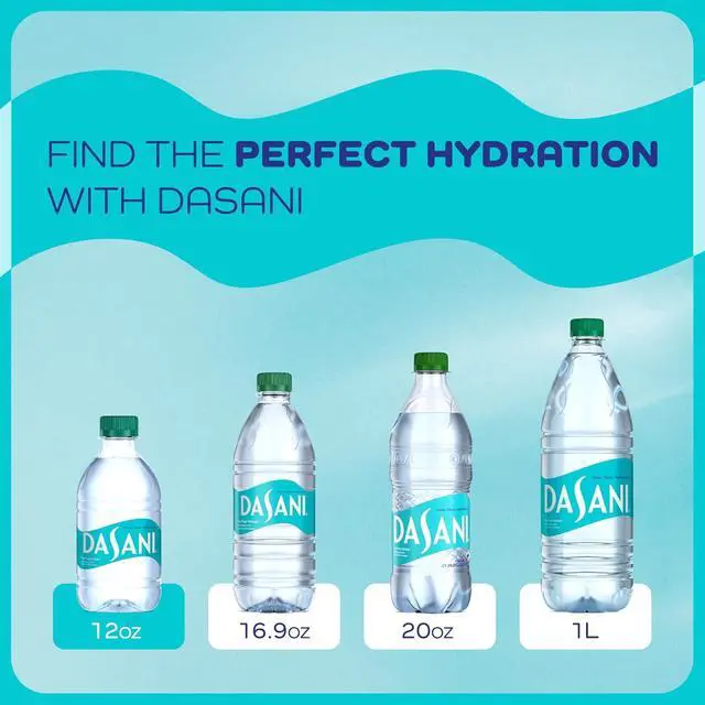 Alt view image 4 of 7 - DASANI Purified Water with Minerals, 12 fl oz, 8-Pack
