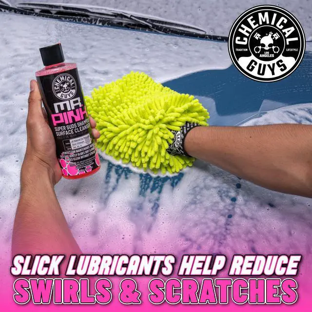Alt view image 2 of 6 - Chemical Guys Mr. Pink Car Wash Soap 16oz, Foam Cannon & Bucket Wash