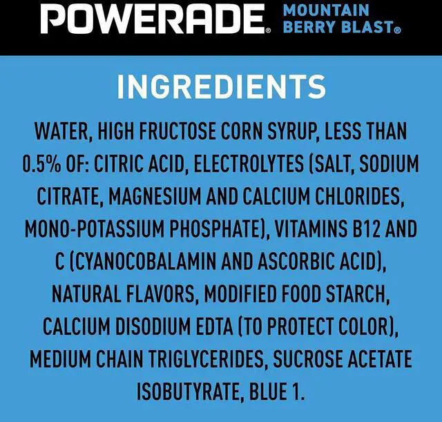 Alt view image 3 of 6 - POWERADE Mountain Berry Blast 20floz 8Pack