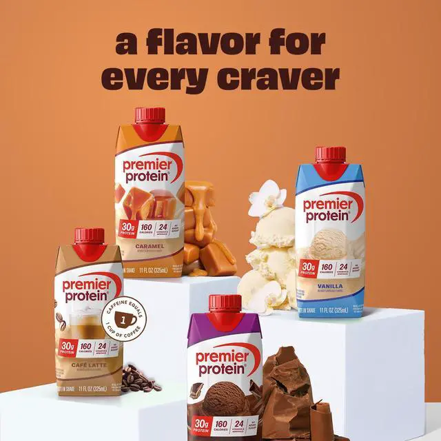 Alt view image 3 of 6 - Premier Protein Chocolate Peanut Butter 30g High Protein Shake, 4 Pack