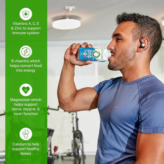 Alt view image 5 of 7 - Orgain Organic Nutritional Vegan Protein Shake, Vanilla, 16g Protein, 11oz, 4pk