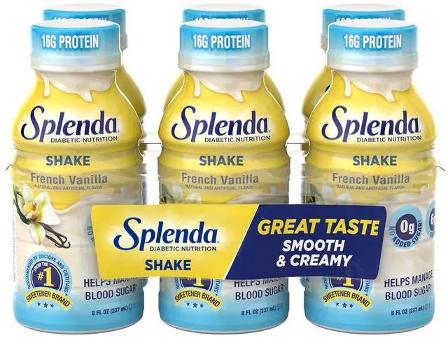 Main image of Splenda Diabetes Care Shakes French Vanilla 8 Fluid Ounces