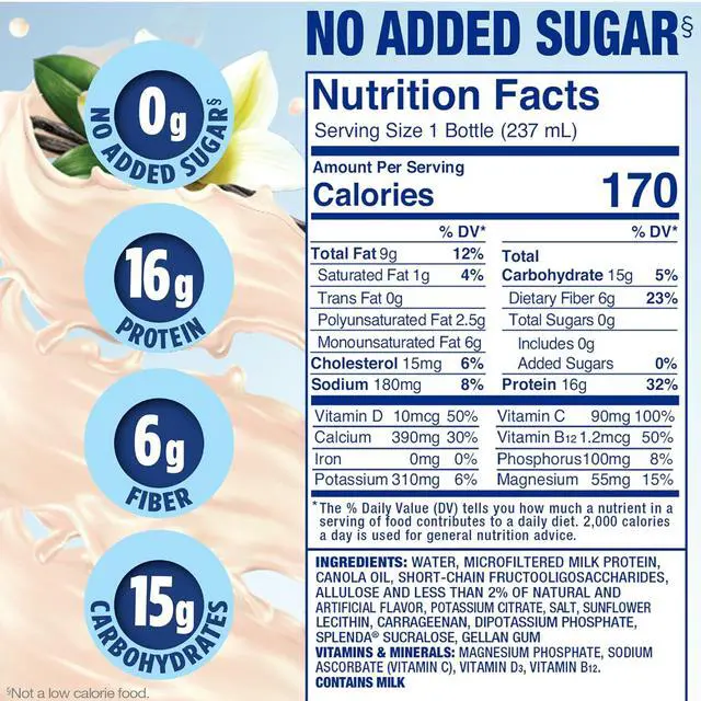 Alt view image 4 of 6 - Splenda Diabetes Care Shakes French Vanilla 8 Fluid Ounces