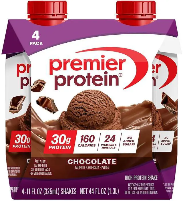Main image of Premier Protein 30g High Protein Shake, Chocolate, 4 Pack