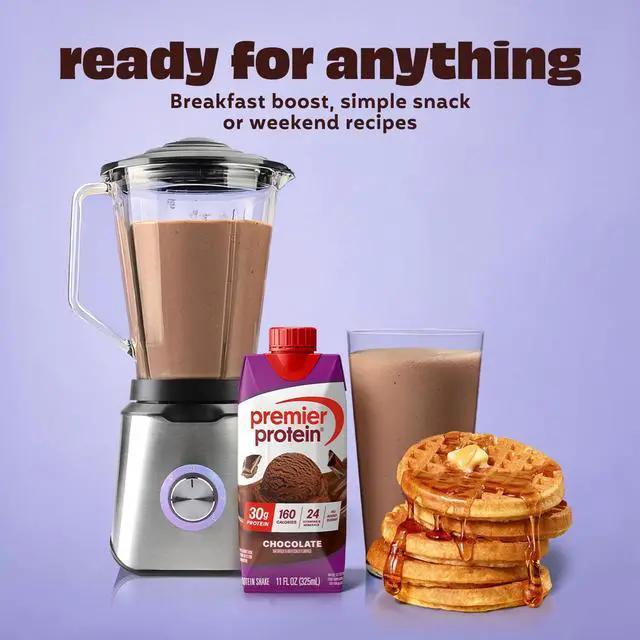 Alt view image 3 of 6 - Premier Protein 30g High Protein Shake, Chocolate, 4 Pack
