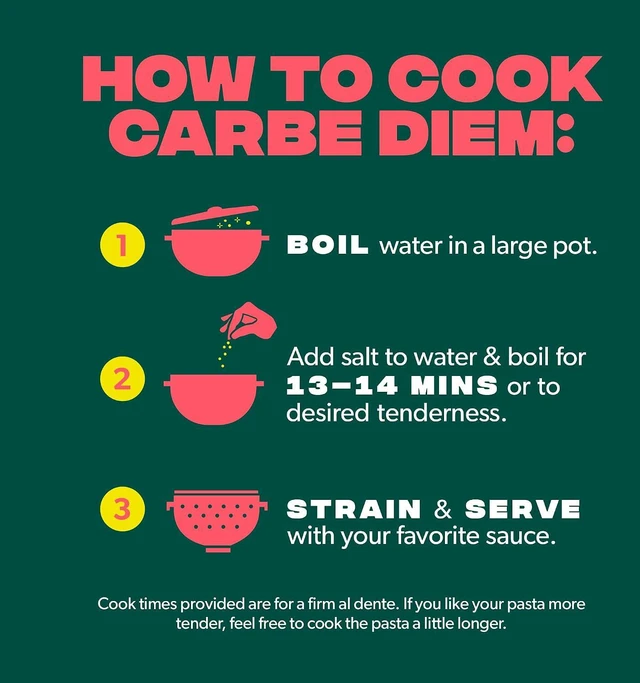 Alt view image 4 of 6 - Carbe Diem! Spaghetti Pasta, 12oz