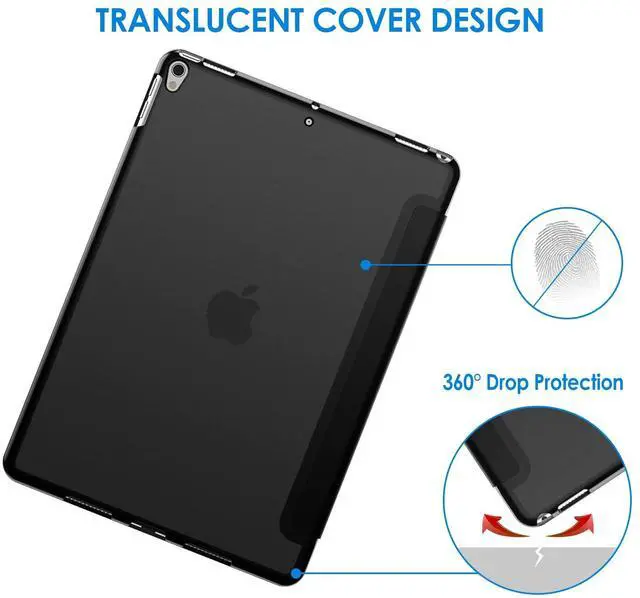 Alt view image 5 of 6 - JETech Case for iPad Pro 10.5-Inch and iPad Air 3rd Gen 2019, Black