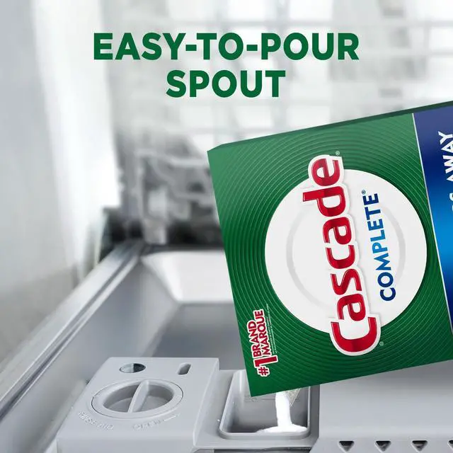 Alt view image 6 of 7 - Cascade Complete Powder Dishwasher Detergent, 75 oz, Fresh Scent, White