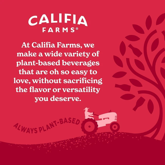 Alt view image 6 of 7 - Califia Farms Pure Black Blonde Roast Cold Brew Coffee 48Oz 100% Arabica Plant Based Vegan Gluten Free Non GMO Sugar Free Iced Coffee