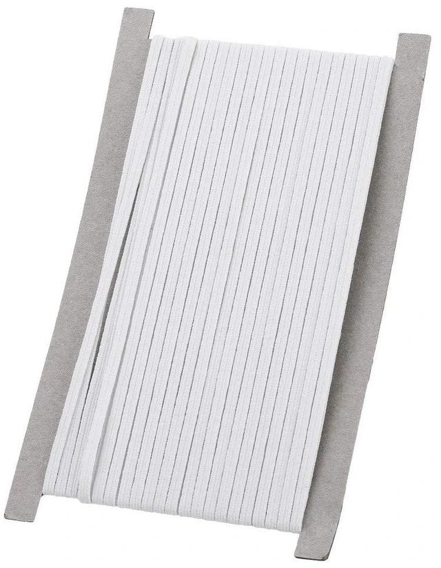 Main image of 1/8Inch x 12Yards Airisoer Elastic Bands for Sewing, White