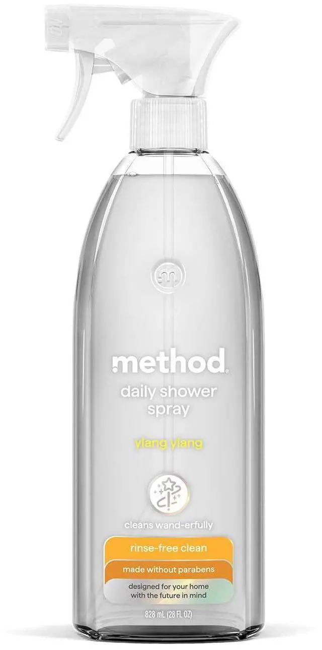 Main image of Method Daily Shower Cleaner Spray, Ylang Ylang, 28 fl oz