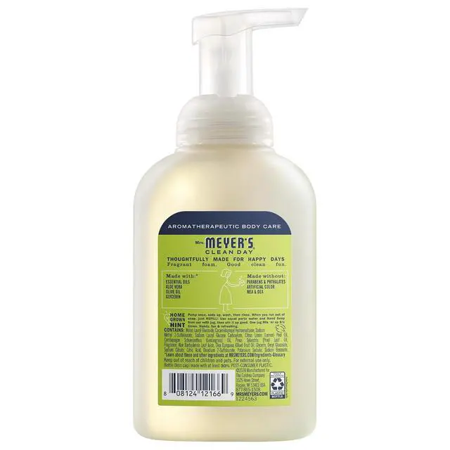 Alt view image 7 of 7 - Mrs. Meyer's Clean Day Foaming Hand Soap, Lemon Verbena, 10 oz