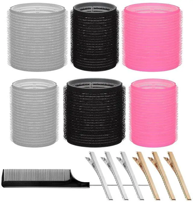 Main image of 13 Pcs Hair Rollers Set With Clips for Long and Medium Hair