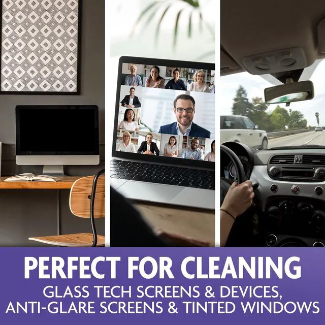 Alt view image 5 of 6 - Windex Glass and Window Cleaner Spray Bottle, Ammonia-Free, Crystal Rain Scent, 32 Fl Oz, Leak-Proof and Break-Resistant Packaging
