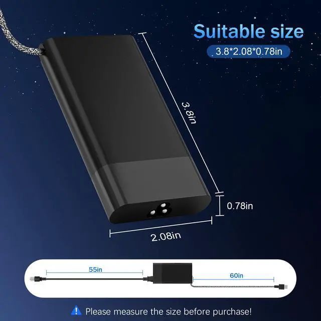 Alt view image 2 of 7 - 65W USB-C Slim Laptop Charger