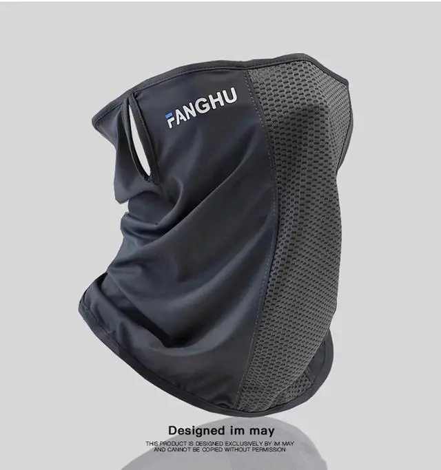 Alt view image 5 of 7 - Cooling UV Sun Protection Neck Gaiter Face Mask Cover for Men Women