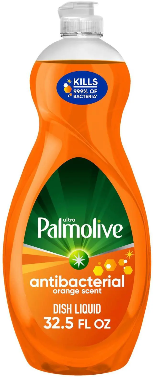 Main image of Palmolive Ultra Concentrated Antibacterial Liquid Dish Soap, Orange Scent, 32.5oz