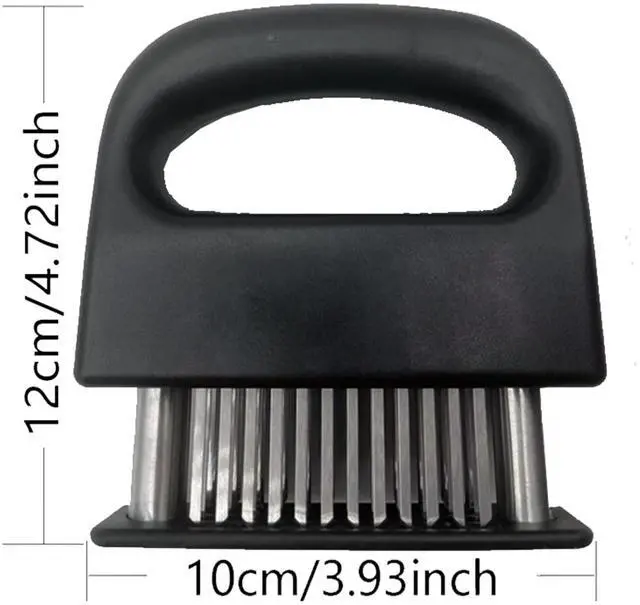 Alt view image 6 of 6 - Meat Tenderizer with 48 Stainless Steel Blades for Kitchen